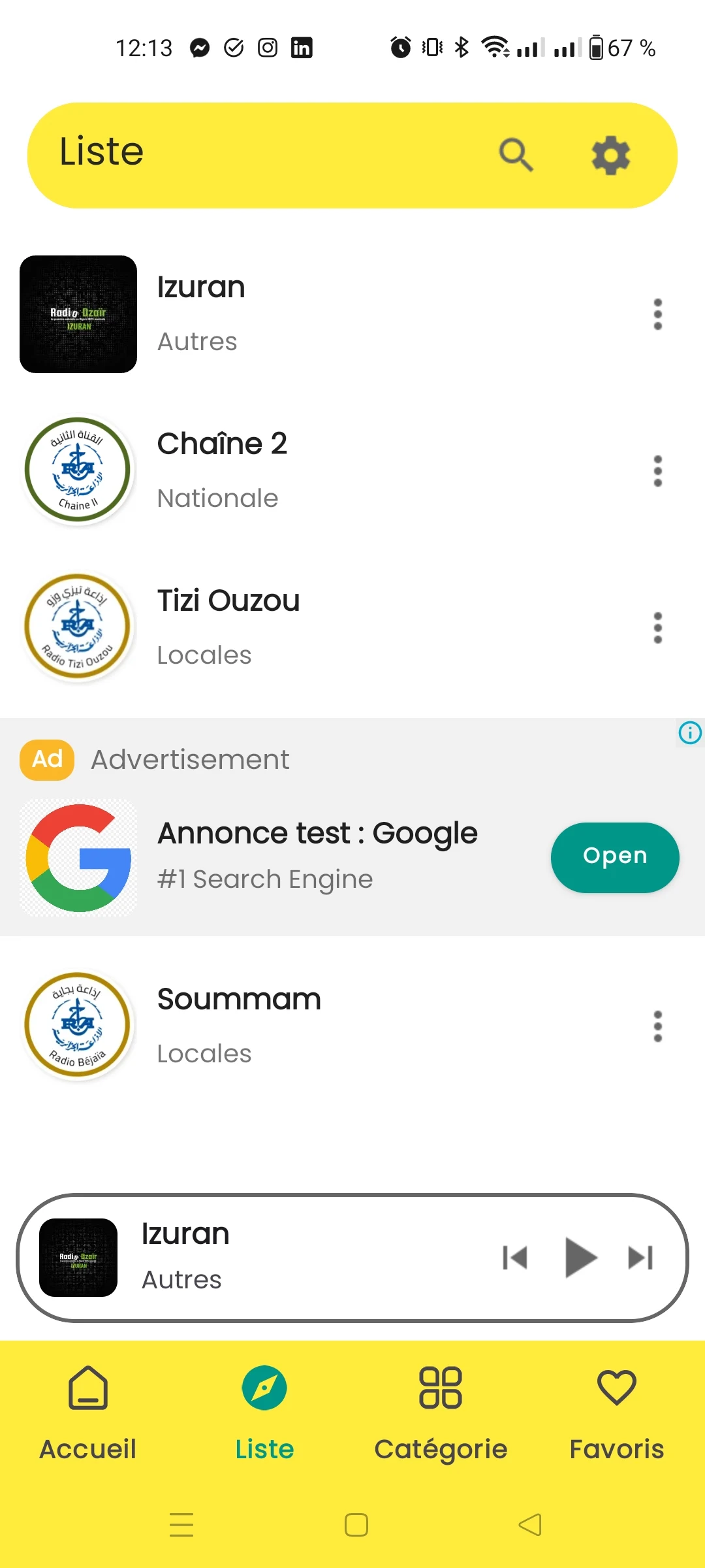 Kabylian Radios Algeria screenshot